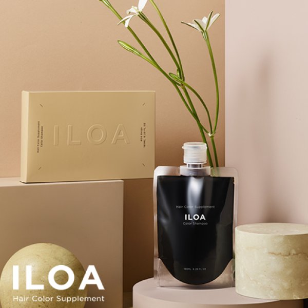 画像1: ILOA Hair Color Supplement イロア カラーシャンプー beige ベージュ 185ml  (1)